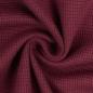 Preview: Swafing Clarissa Waffeljersey Uni Bordeaux 937